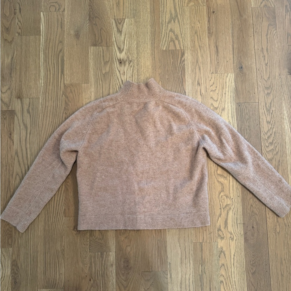 Vince Wool Cozy Tan Women's Sweater